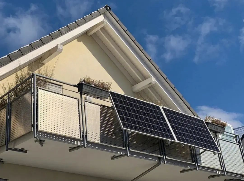 Fotovoltaïsche zonne-energie op Duitse balkons wordt steeds populairder