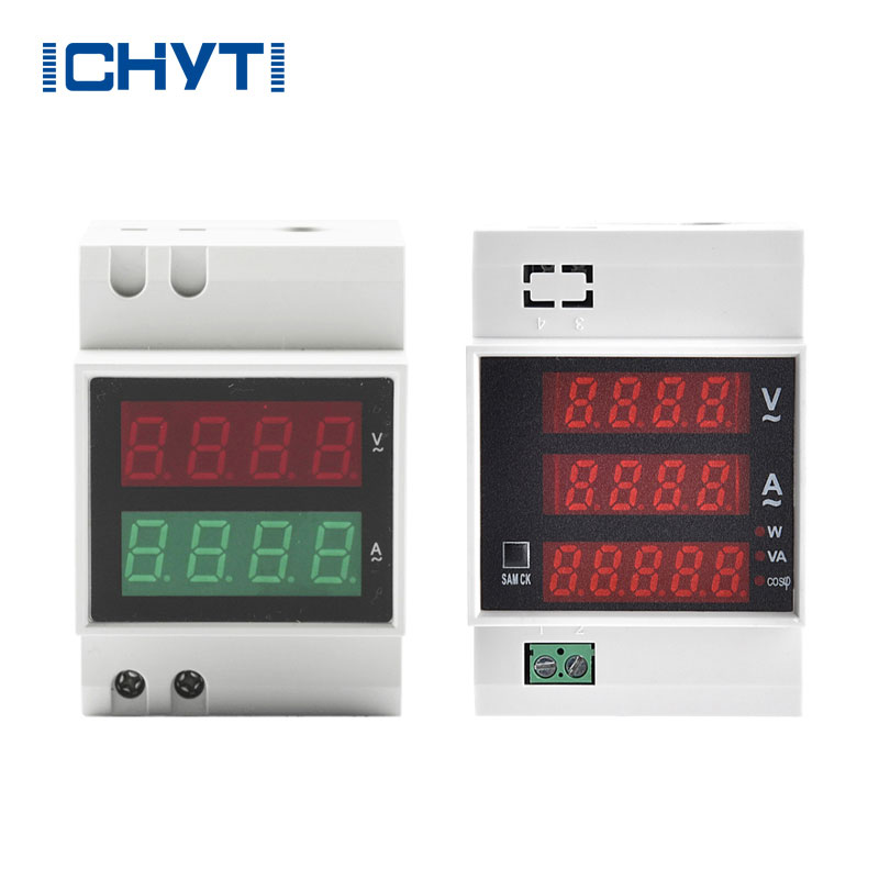 Energiemeter met elektronisch LCD-display